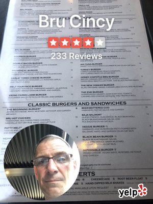 Menu photo 8 BRU Burger Bar - Cincinnati Cincinnati, OH Menu photo 8 BRU Burger Bar - Cincinnati Cincinnati, OH