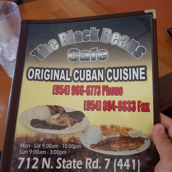 The Black Beans Cafe - Latin American Near Me - Hollywood, Florida