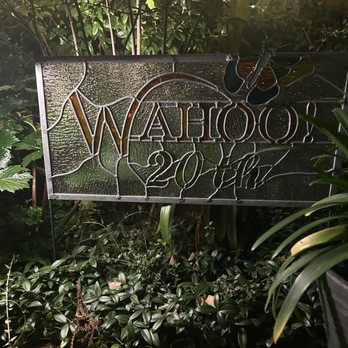Wahoo Wine and Provisions - Sign in the garden - Wine Tasting Room Near Me - Decatur, Georgia Wahoo Wine and Provisions - Sign in the garden - Wine Tasting Room Near Me - Decatur, Georgia