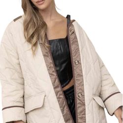 MILK MONEY - Oversized Quilted Jacket