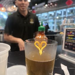 Best bartender! Best bartender!