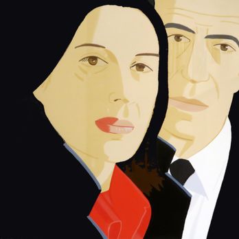 CU Art Museum - Alex Katz; Ada and Alex; 1984; screen print - Art Museums Near Me - Boulder, Colorado