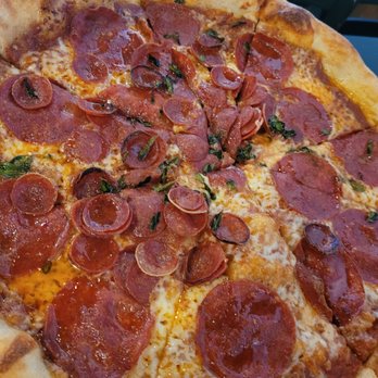 Hops & Pie - Triple pepperoni artisan pie - Pizza Near Me - Denver, Colorado Hops & Pie - Triple pepperoni artisan pie - Pizza Near Me - Denver, Colorado