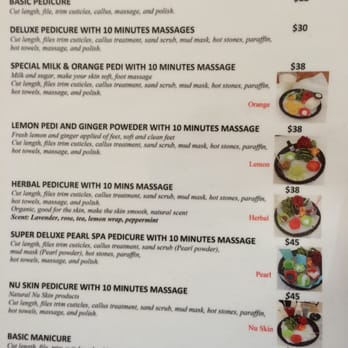 C Nails & Spa - Part of the menu. Amazing choices I've yet to find anywhere else! - Nail Salons Near Me - Houston, Texas C Nails & Spa - Part of the menu. Amazing choices I've yet to find anywhere else! - Nail Salons Near Me - Houston, Texas