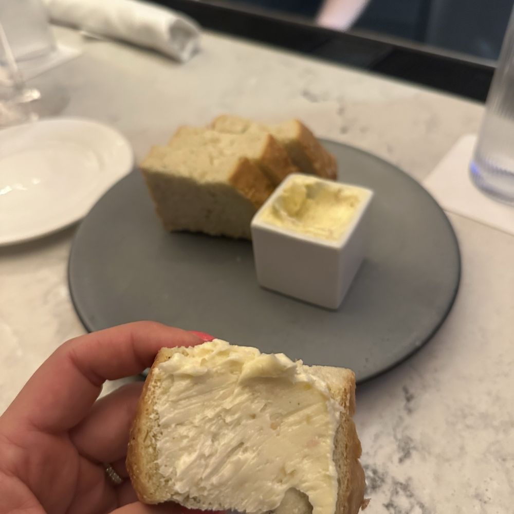 Margaux - Bread & Fat. Tonight's butter is jalapeño tomato. - French Near Me - Grand Rapids, Michigan