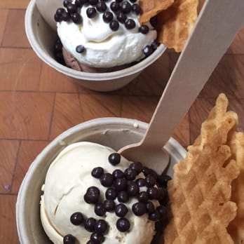 Long Beach Creamery - First cup: Midnight Oolong & Whiskey Vanilla, Second cup: Midnight Oolong & Burnt Caramel :) - Ice Cream & Frozen Yogurt Near Me - Long Beach, California Long Beach Creamery - First cup: Midnight Oolong & Whiskey Vanilla, Second cup: Midnight Oolong & Burnt Caramel :) - Ice Cream & Frozen Yogurt Near Me - Long Beach, California