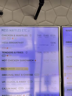 Mess Waffles, Etc. by null