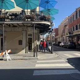 Outside