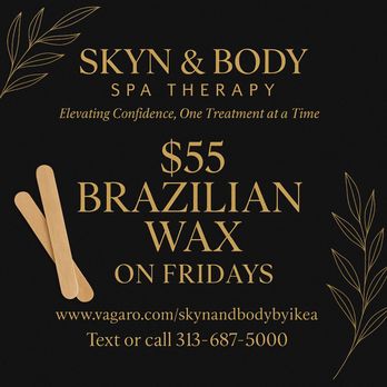 Skyn And Body By Ikea - $55 Brazilian Wax On Fridays - Day Spas Near Me - Southfield , Michigan Skyn And Body By Ikea - $55 Brazilian Wax On Fridays - Day Spas Near Me - Southfield , Michigan