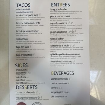Holbox - Menu - Latin American Near Me - Los Angeles, California Holbox - Menu - Latin American Near Me - Los Angeles, California