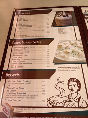Menu photo 7 Zips Diner Dayville, CT