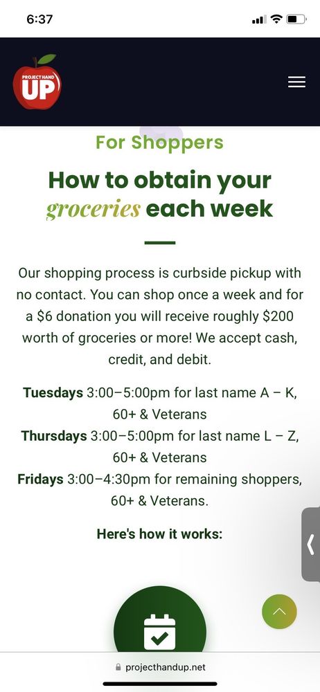 Be the Change Project Hand Up - social services organization in West Warwick, RI