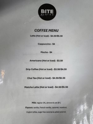 Menu photo 1 Bite Bistro Dallas, TX Menu photo 1 Bite Bistro Dallas, TX