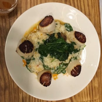 Jack's Abby Brewing - Tasty scallops with risotto. - Brewpubs Near Me - Framingham, Massachusetts