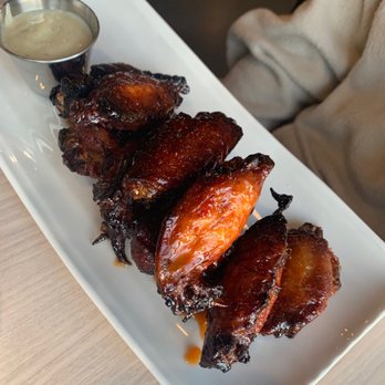 Char & Lemon - Honey chicken wings - yummy - Italian Near Me - Oxford, Connecticut