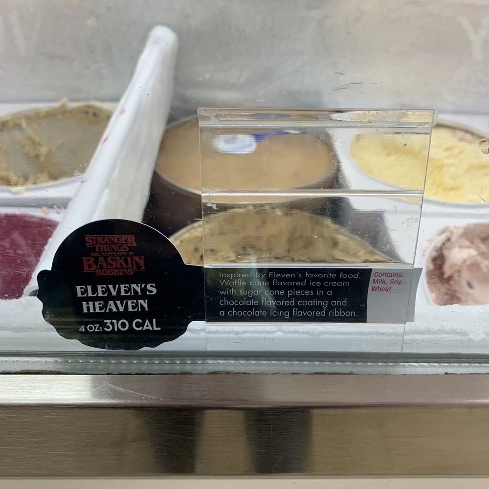 Baskin-Robbins - You must get this. Those waffle cone pieces make it like you're having a waffle in a cone without having to pay the cone haha. - Ice Cream & Frozen Yogurt Near Me - Waipahu, Hawaii