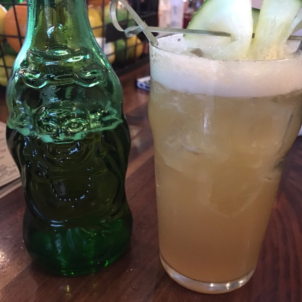 Culinary Dropout - Cucumber beer drink - New American Near Me - Austin, Texas Culinary Dropout - Cucumber beer drink - New American Near Me - Austin, Texas