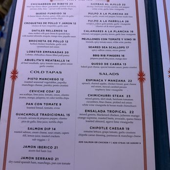Coa - Tapas/Small Plates Near Me - Oak Brook, Illinois