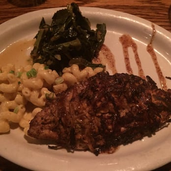 McEwen's Memphis - Sweet potato crusted catfish with collard greens and macaroni & cheese. - Southern Near Me - Memphis, Tennessee