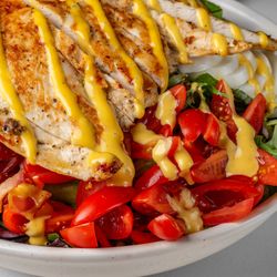 Double Egg Cafe - Cobb Salad with grilled chicken