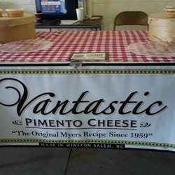Farmer's Retail Market - Vantastic pimiento cheese! So delicious & can be found at The Porch in West End Mill Works, too!