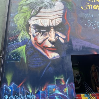 Batman Universe Mural - Public Art Near Me - Greensboro, North Carolina Batman Universe Mural - Public Art Near Me - Greensboro, North Carolina