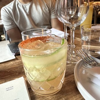 Saint - Tequila cucumber drink - New American Near Me - New York, New York Saint - Tequila cucumber drink - New American Near Me - New York, New York