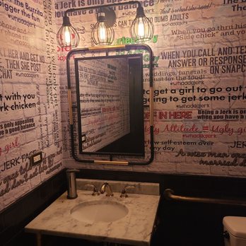 Whadda Jerk - Bathroom - Food Trucks Near Me - Chicago, Illinois