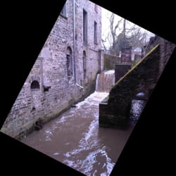 Le Moulin de Villers - Looking out the window
