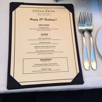 Ocean Prime - Seafood Near Me - Tampa, Florida Ocean Prime - Seafood Near Me - Tampa, Florida