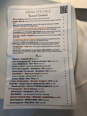 Menu photo 5 Spiro's Rocky Point, NY