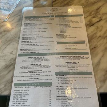 Ginger and Lemongrass - menu - Vietnamese Near Me - New York, New York
