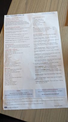 Menu photo 1 Litchfield Saltwater Grille Litchfield, CT Menu photo 1 Litchfield Saltwater Grille Litchfield, CT