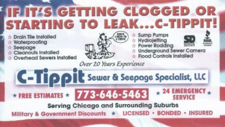 Slide of C-Tippit Sewers & Seepage Specialist