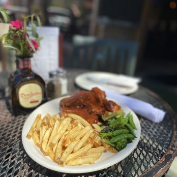 The Brewhouse - BBQ baby back rib with vegetable - American Near Me - Santa Barbara, California