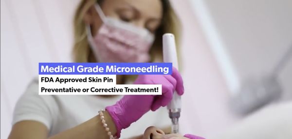Medical Grade Microneedling - Medical Grade and FDA Approve- Skin Pen Micro-Needling- For all skin types, helps to improve skin, acne, scarring, fine wrinkles, hyperpigmentation and more!  Skin will be cleansed, numbing cream applied and the treatment can take up to 30 minutes for the treatment.

Best Results with Packages- every 30 days

Preventative Series of 3-  $600

Corrective Series of 6- $1300

Add-On's: Neck or Chest- $100

Maximized Results with SkinFuse skincare made for post Microneedling- ask about prices.