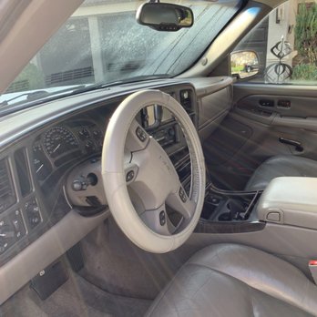 Dazzle's Wraps - Interior of 2005 Denali after detail. - Auto Detailing Near Me - Rancho Cordova, California Dazzle's Wraps - Interior of 2005 Denali after detail. - Auto Detailing Near Me - Rancho Cordova, California