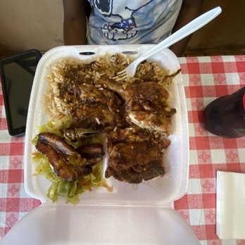 Caribbean Cuisine - Jerk Chicken combo - Caribbean Near Me - Glendale, Arizona