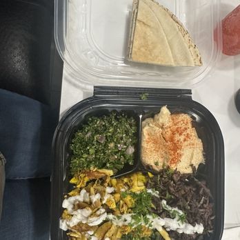 Shawarma Guys - The Wagyu Beef & Chicken Shawarma plate - Middle Eastern Near Me - La Mesa, California