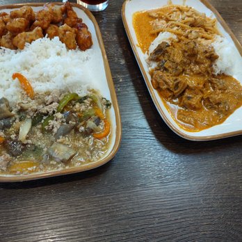 Thai Spoons - 2 item lunch plates - Thai Near Me - Sunnyvale, California