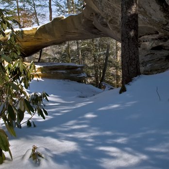Red River Gorge - Princess Arch in Winter - Hiking Near Me - Stanton, Kentucky