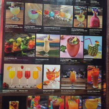 Fiesta Cancun - Drink menu - Bars Near Me - Waldorf, Maryland