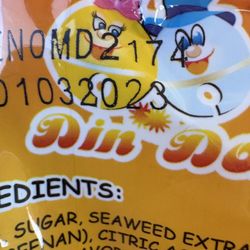 CANDY CORNER - This is the expiration date.
