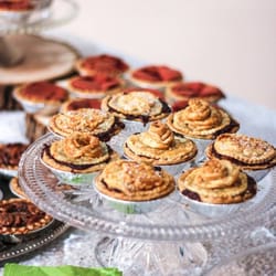Uncle Willie's Pies - Customized Apple "Rose" Pies for wedding pie/dessert table