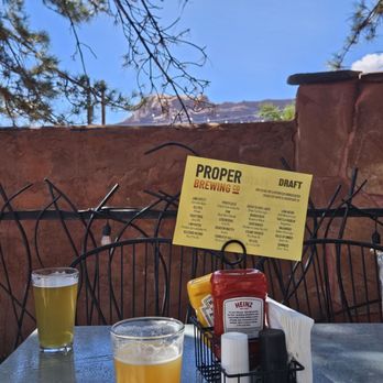 Proper Brewing & Burger - Draft menu. - Brewpubs Near Me - Moab, Utah Proper Brewing & Burger - Draft menu. - Brewpubs Near Me - Moab, Utah