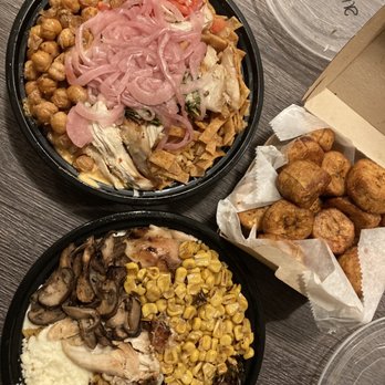 El Pollo Guapo - three bowls of food - Chicken Shop Near Me - Glastonbury, Connecticut El Pollo Guapo - three bowls of food - Chicken Shop Near Me - Glastonbury, Connecticut