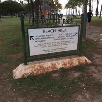 Kapiolani Park - Signage - Parks Near Me - Honolulu, Hawaii Kapiolani Park - Signage - Parks Near Me - Honolulu, Hawaii