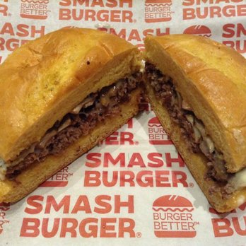 Smashburger - Truffle Mushroom Swiss Burger. . .great tasting, but a bit small for the price. - Burgers Near Me - Ridgefield, Washington Smashburger - Truffle Mushroom Swiss Burger. . .great tasting, but a bit small for the price. - Burgers Near Me - Ridgefield, Washington