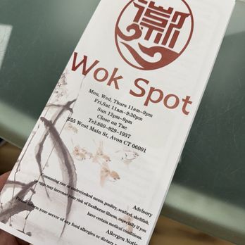 Wok Spot - Menu 1 - Chinese Near Me - Avon, Connecticut