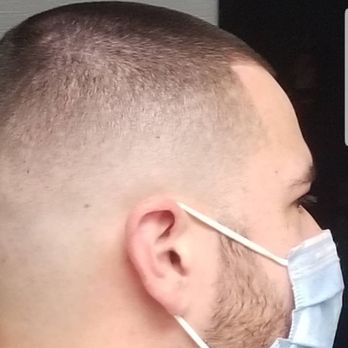 Off The Top Barbering - Shin fade with covid mask on - Barbers Near Me - Madera Ranchos, California